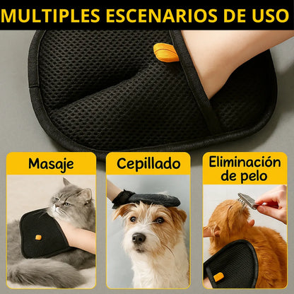 Guante Quita Pelos Mascotas – Elimina Pelusa Fácil y Rápido
